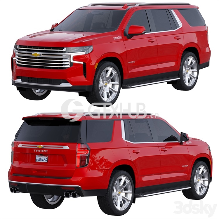 Chevrolet Tahoe High Country 2022 – 3387 - thumbnail 1