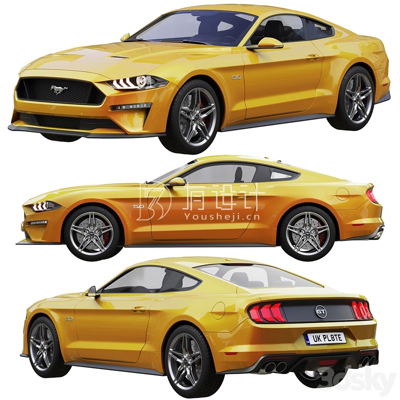 Ford Mustang Gt 2020 – 3411 - thumbnail 1