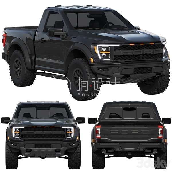 Ford_F-150_Raptor_Regular_cab_2022 – 3419 - thumbnail 1