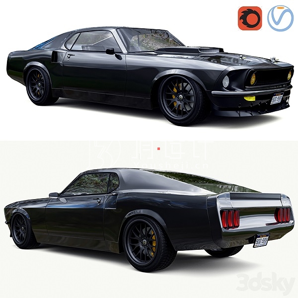 Ford_Mustang_Mach_1969 – 3420 - thumbnail 1