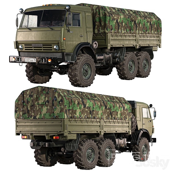 Kamaz 5350 – 3447 - thumbnail 1