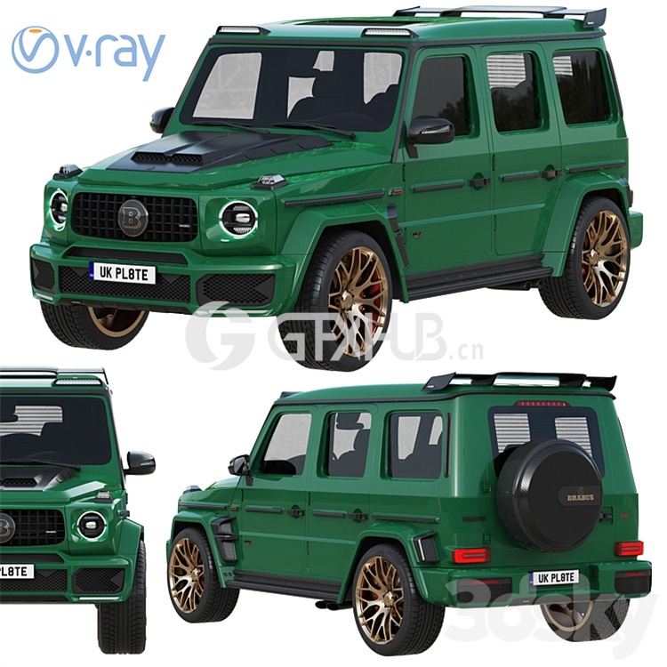 Mercedes-Benz AMG G63 Brabus 700 Widestar – 3497 - thumbnail 1