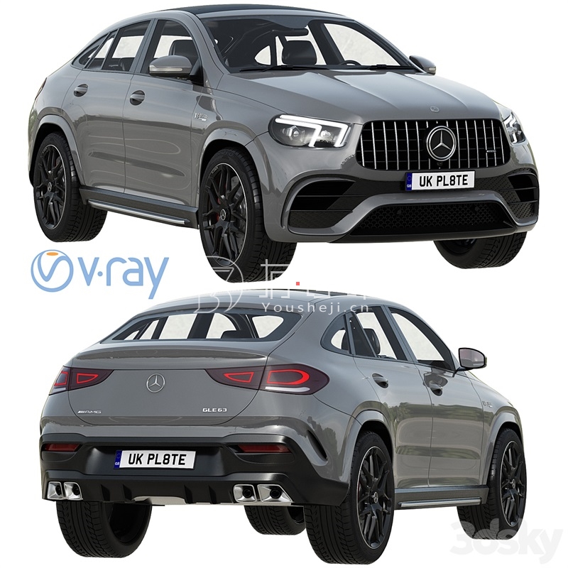 Mercedes-Benz AMG GLE 63 Coupe 2021 – 3498 - thumbnail 1