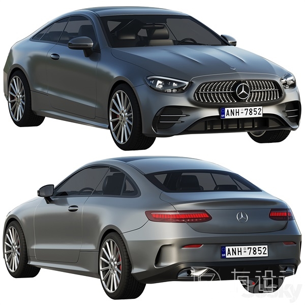 Mercedes-Benz E-Class Coupe AMG-Line 2021 – 3500 - thumbnail 1