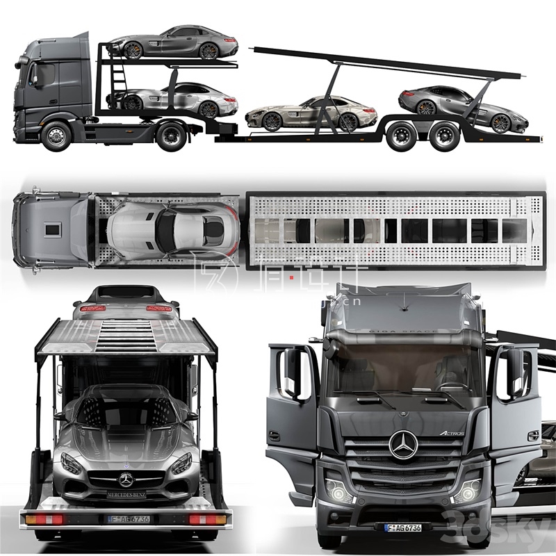 Mercedes  Benz New Actros – 3477 - thumbnail 1