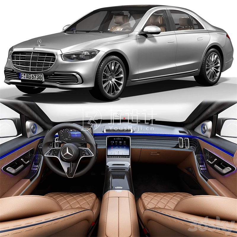 Mercedes-benz S400d 2021 – 3504 - thumbnail 1