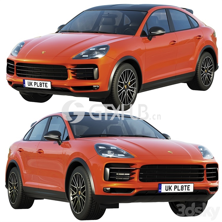 Porsche Cayenne Coupe turbo 2019 – 3533 - thumbnail 1