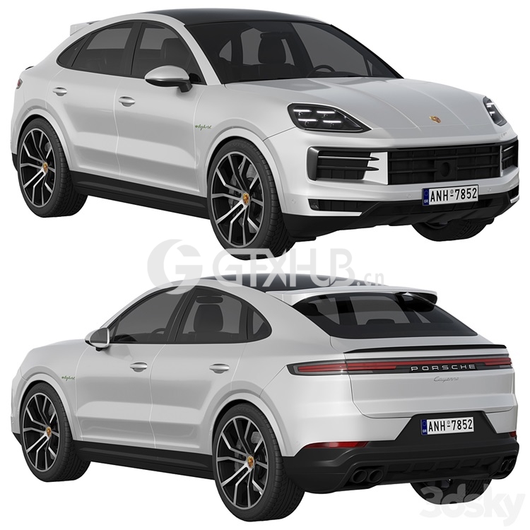 Porsche Cayenne E-Hybrid Coupe 2024 – 3534 - thumbnail 1