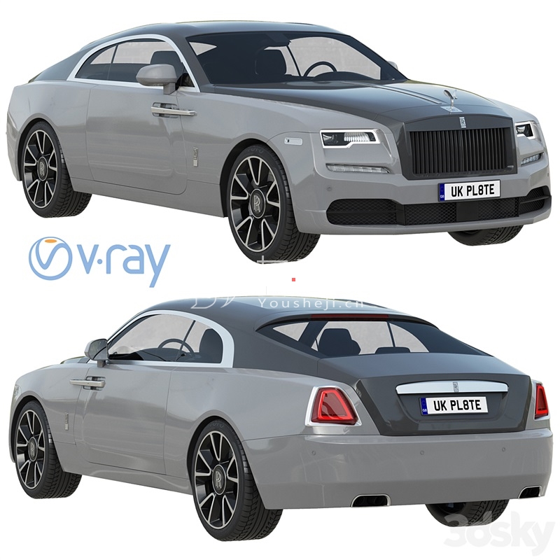 Rolls-Royce Wraith – 3551 - thumbnail 1