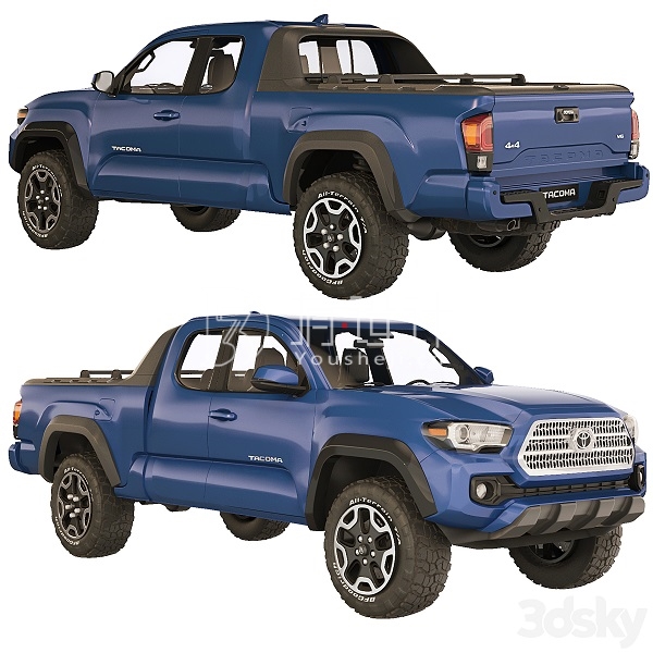 Toyota Tacoma Extended Cab 2017 – 3567 - thumbnail 1