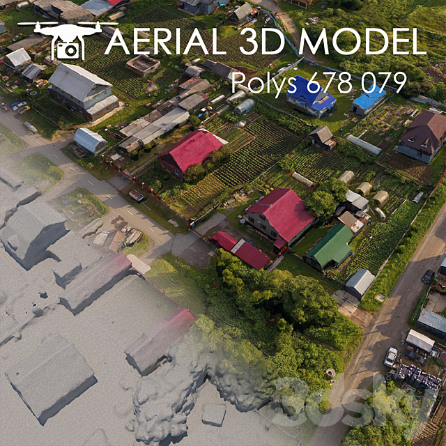 Aerial scan 14 3DS Max Model - thumbnail 2