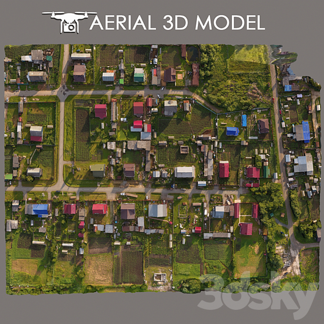 Aerial scan 14 3DS Max Model - thumbnail 3