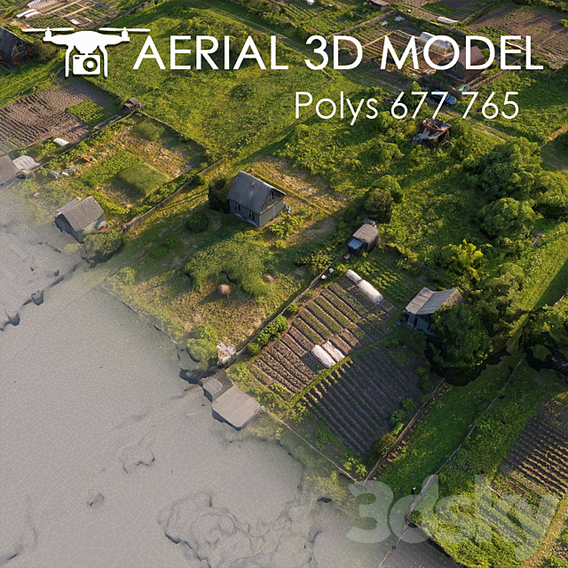 Aerial scan 16 3DS Max Model - thumbnail 2