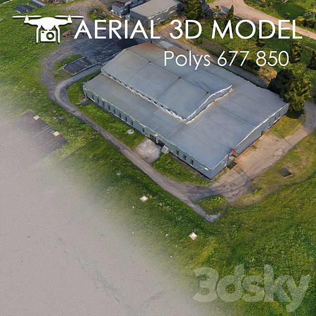 Aerial scan 17 3ds Max - thumbnail 2