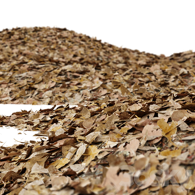 Autumn leaves 3ds Max - thumbnail 2