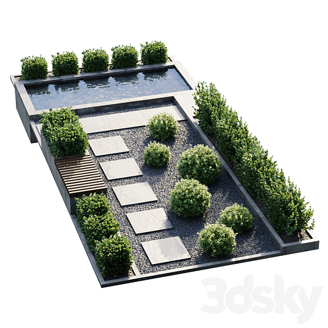 Backyard 1 3DSMax File - thumbnail 5