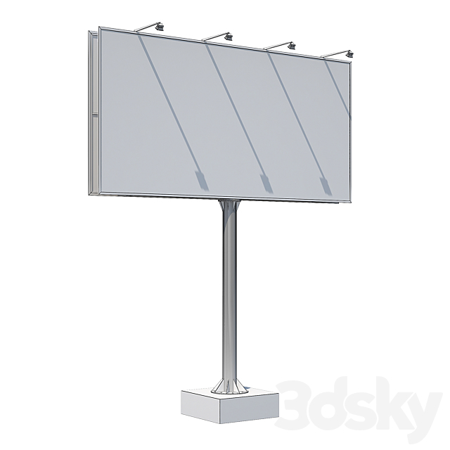 Billboard 3DS Max Model - thumbnail 2