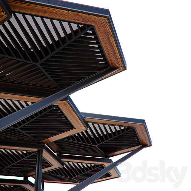 canopy 3DS Max Model - thumbnail 4