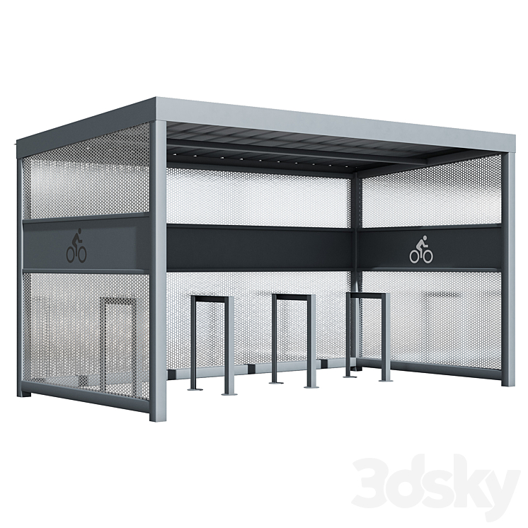 Canopy for strollers and bicycles Type 1 3DS Max - thumbnail 1