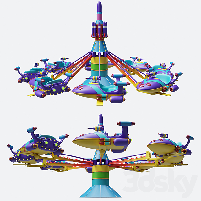 Carousel 3ds Max - thumbnail 1