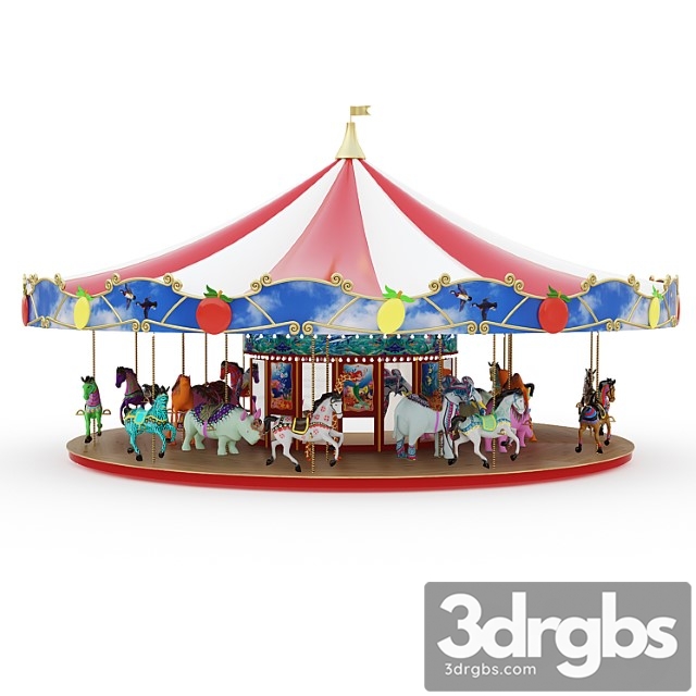 Carousel 3dsmax Download - thumbnail 1