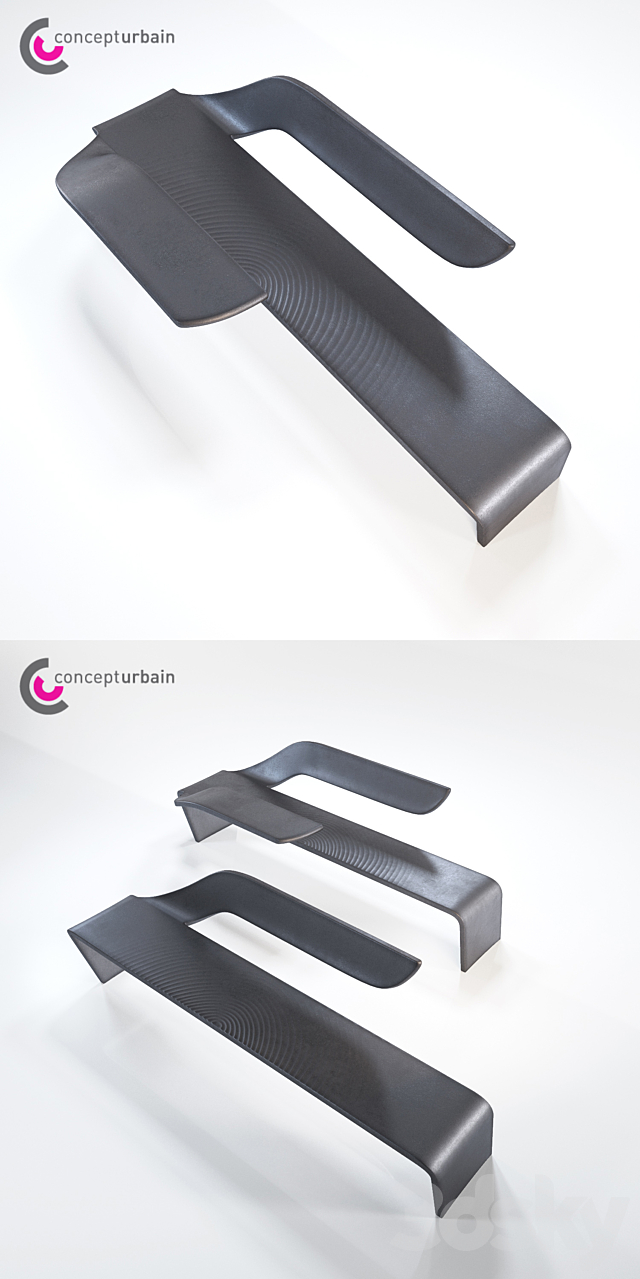 Concepturbain _ Wave 3DS Max Model - thumbnail 2