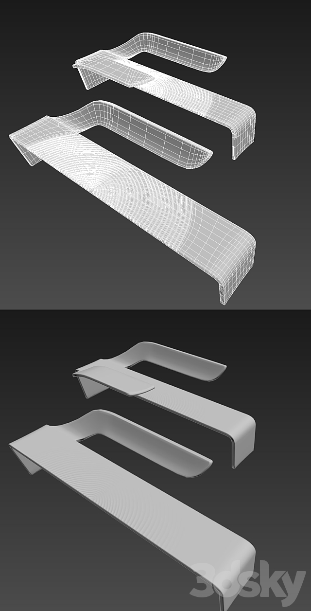 Concepturbain _ Wave 3DS Max Model - thumbnail 3