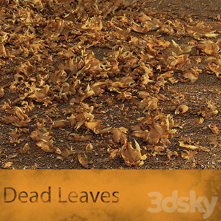 Dead Leaves 3DS Max - thumbnail 1