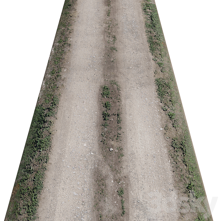 Dirt road_1 3DS Max - thumbnail 1