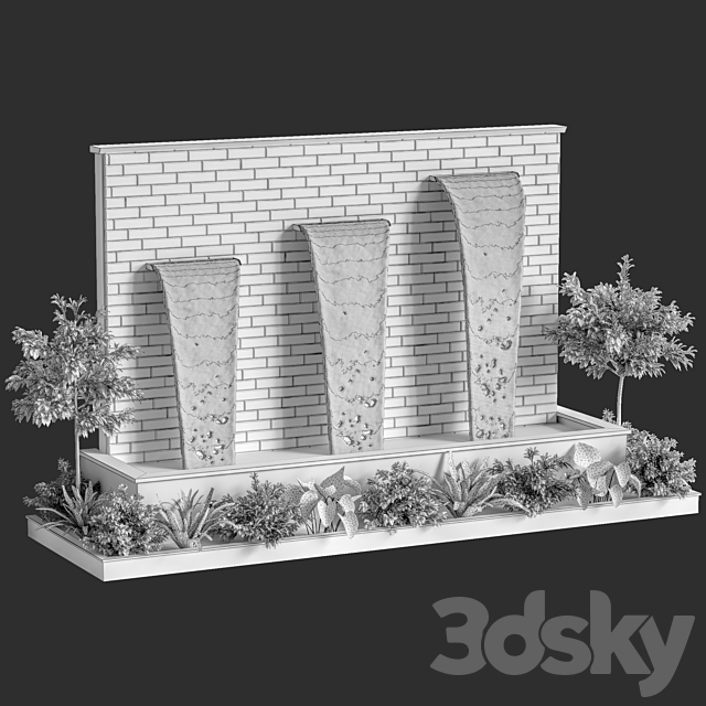 Exterior fountain 22 3DSMax File - thumbnail 6