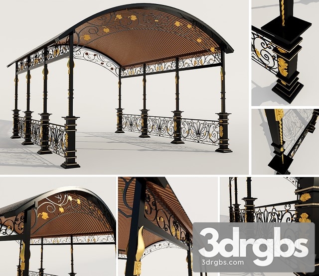 Forged Canopy 3dsmax Download - thumbnail 1