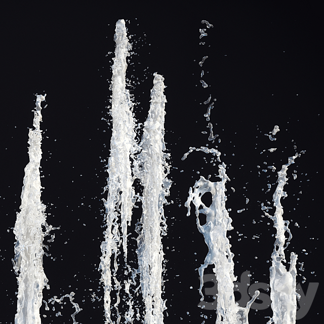 Fountain 3DS Max Model - thumbnail 4