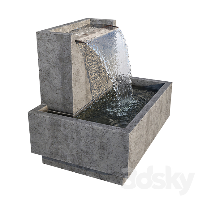 Fountain campania 3DSMax File - thumbnail 1