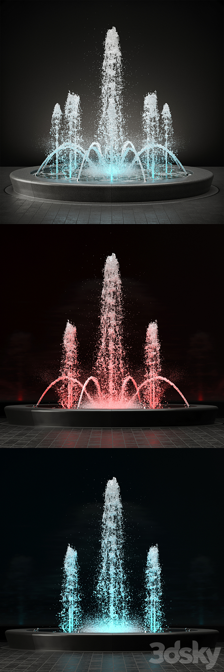 Fountain (designer) 3DS Max - thumbnail 2