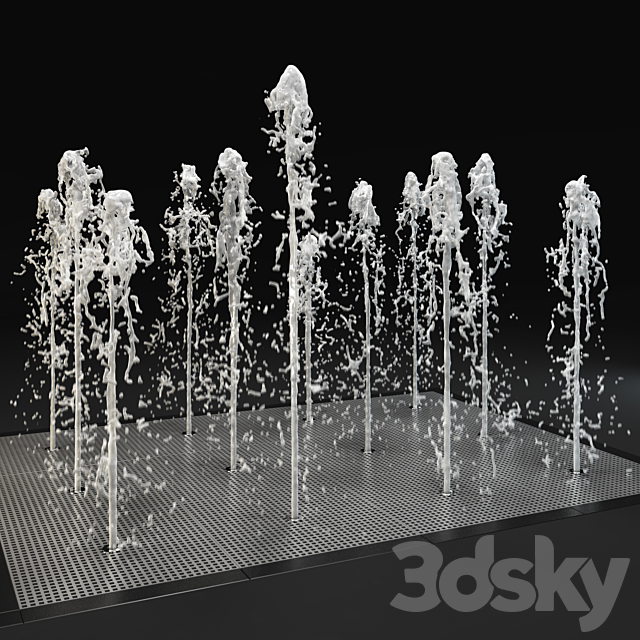 Fountain Water 3DSMax File - 3ds Max Files