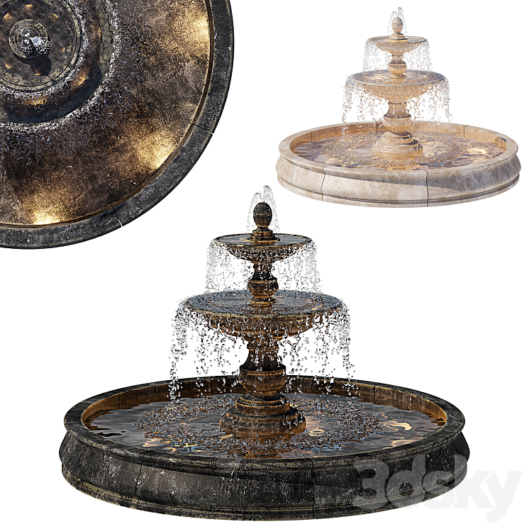 Fountain12 3DS Max - thumbnail 1