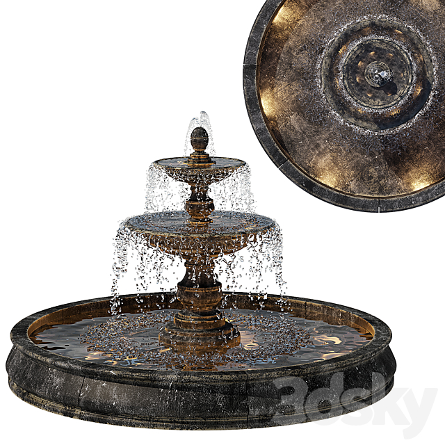 Fountain12 3DSMax File - thumbnail 3