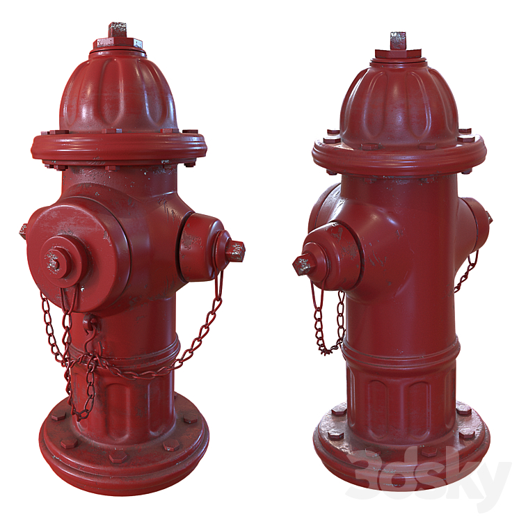 Hydrant 3DS Max - thumbnail 1