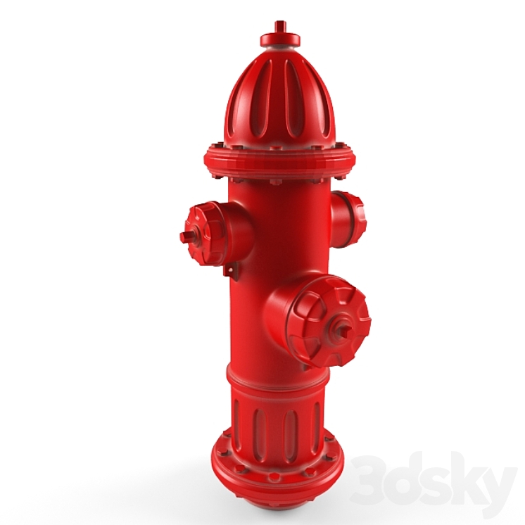 Hydrant 3DS Max - thumbnail 1