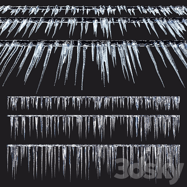 Icicles 02 3DSMax File - thumbnail 1