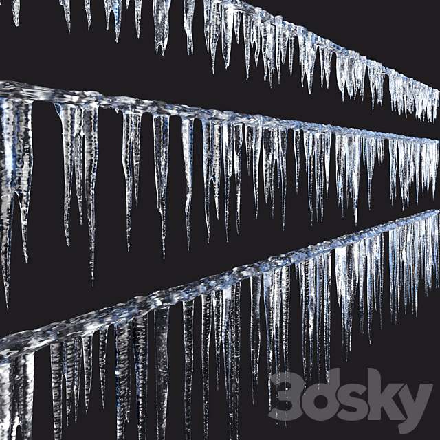 Icicles 02 3DSMax File - thumbnail 3