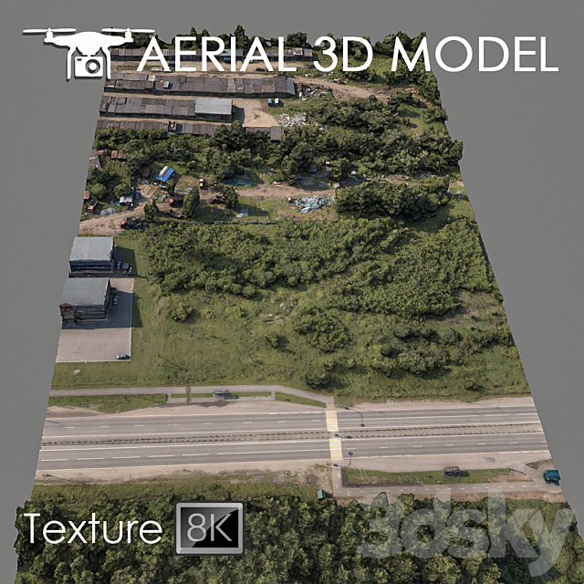 Industrial zone 80 3DSMax File - thumbnail 1