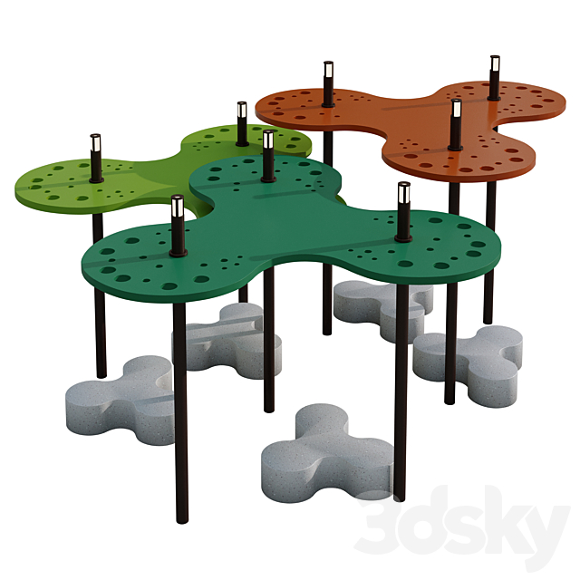 Playground canopy 3ds Max - thumbnail 1