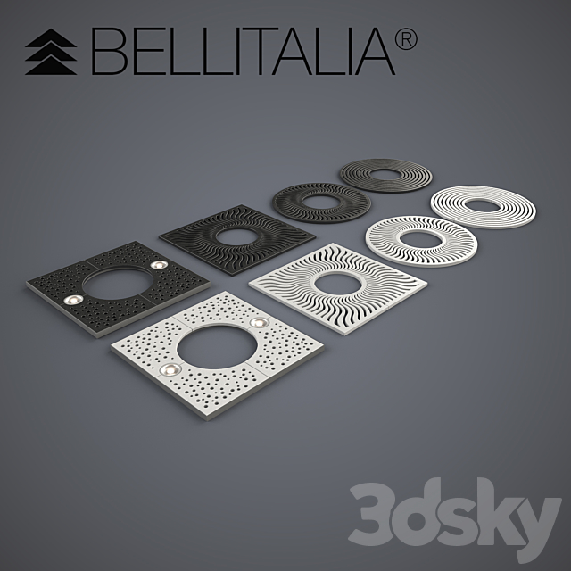 Protective grilles for Bellitalia trees. 3DSMax File - thumbnail 1