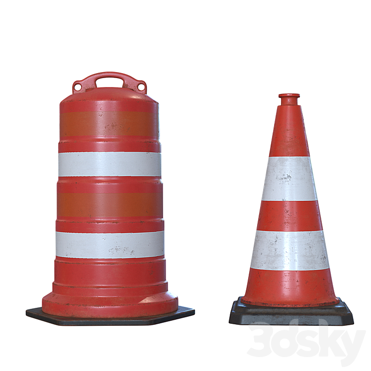 Repair Cone 3DS Max - thumbnail 2