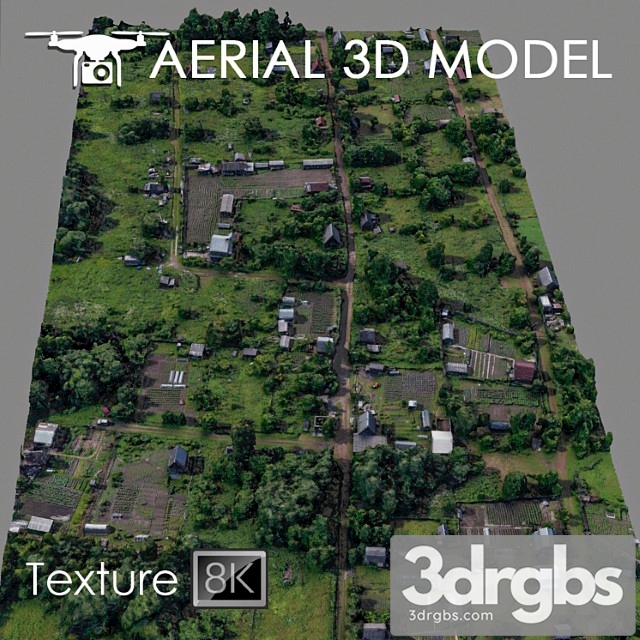 Residential area 52 3dsmax Download - thumbnail 1