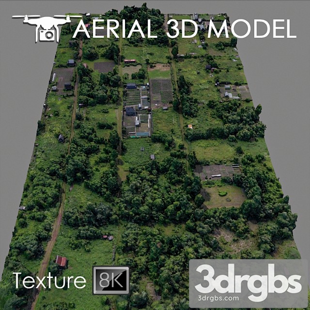 Residential area 53 3dsmax Download - thumbnail 1