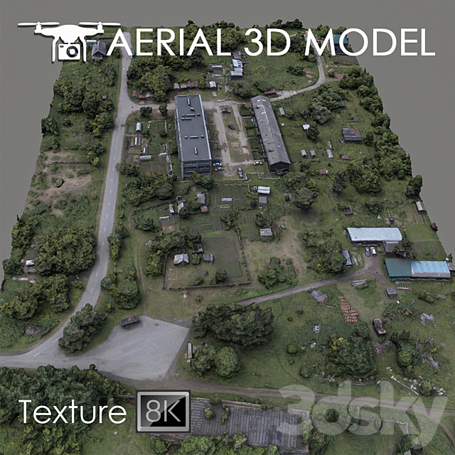 Residential area 62 3DSMax File - thumbnail 2