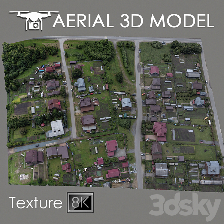 Residential area 68 3DS Max - thumbnail 1