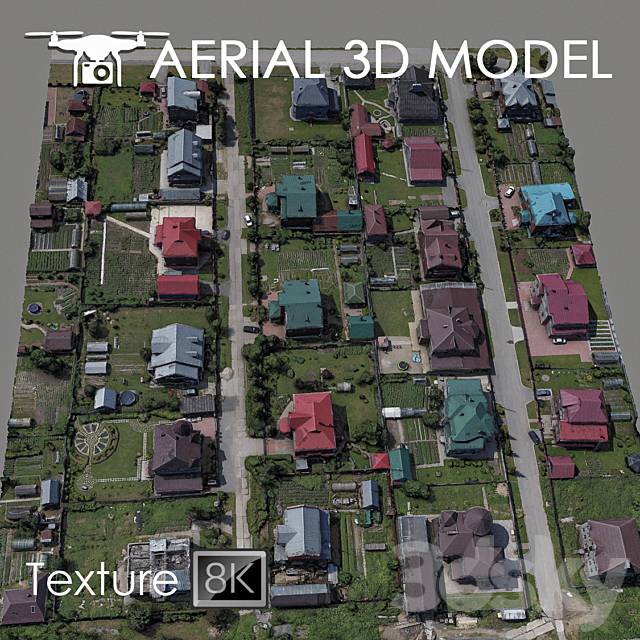 Residential area 84 3DSMax File - thumbnail 2